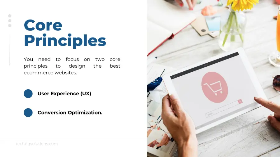 2 core principles of great e-commerce website design