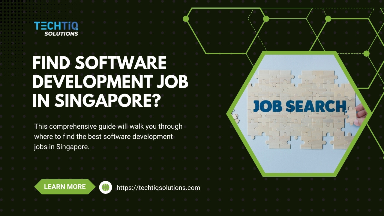 Where to find software development job in Singapore?